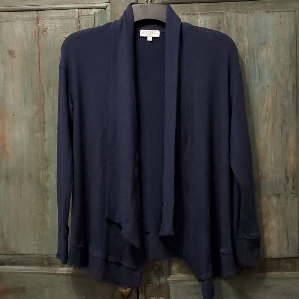 Michael Star Draped Waterfall Cardigan Sweater, Size XSMALL, NWOT - Picture 1 of 6